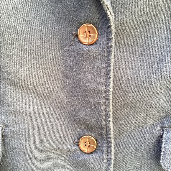 Tommy Hilfiger Blazer Blue 2X Pockets Lined Women - Picture 11 of 13